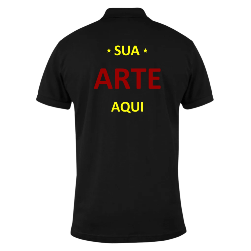 Camiseta Polo Preta